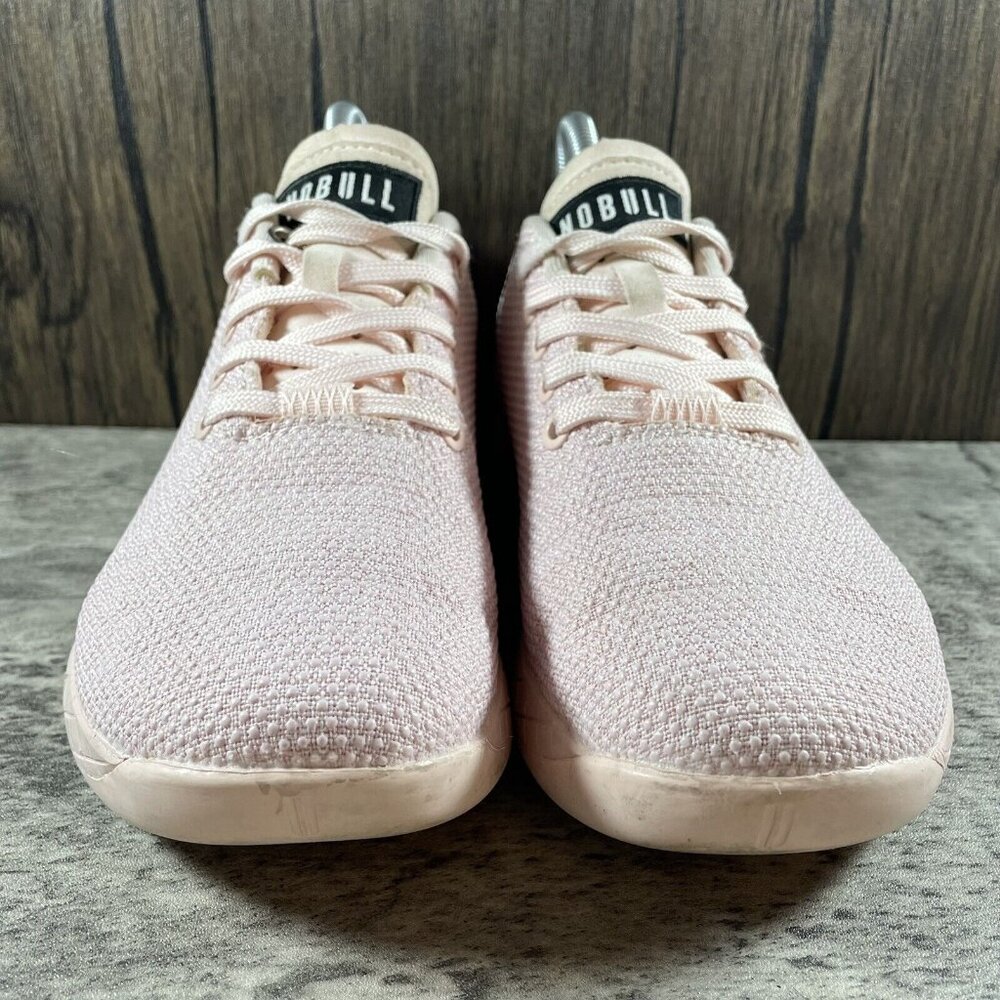 Nobull Pink Superfabric Size 7 Training Lifting C… - image 5